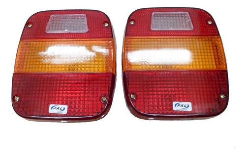 Juego X2 Faro Trasero Completo De Ford Cargo Y F-4000