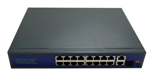 10 Pcs Switch 16 Portas Poe 250w 2x Gigabit 1 Sfp F1621gbl-a