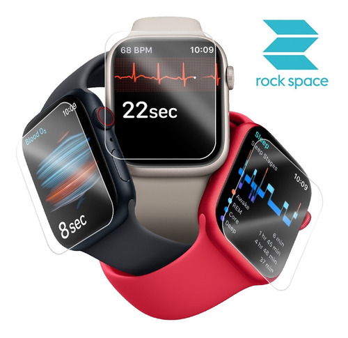 Imagen 3 de 4 de Lamina Hidrogel Para Apple Watch Se (40mm / 44mm) Rock Space