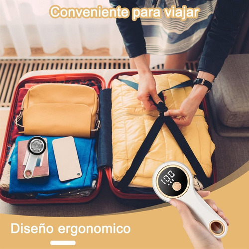 Quitapelusas Eléctrico Usb Recargable Removedor De Pelusa