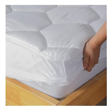 Twin Mattress Pad, 8-21 Deep Pocket Protector Ultra Sof Ssb