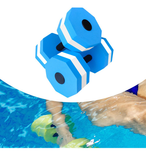 2x Dumbbells De Ejercicio, Suministros, Barras Acuáticas,
