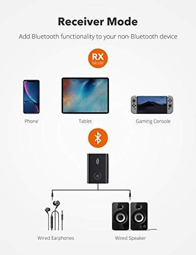 Transmisor / Receptor Bluetooth 4.1 De Taotronics, Adaptador
