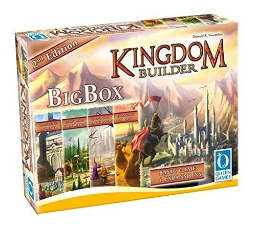 Juego De Mesa Queen Games Kingdom Builder Big Box 2nd Editio