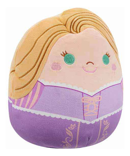 Pelúcia Rapunzel De 20cm - Squishmallows Princesas Disney