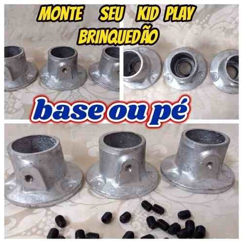 Imagem 8 de 10 de Tee 16+02 Pé (base)conexões Para Kid Play Brinquedão
