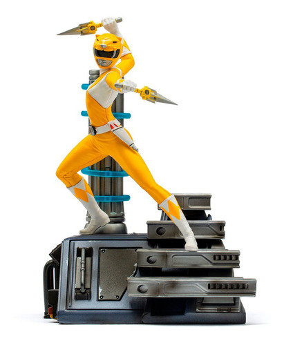 Figura Yellow Ranger Bds As 1 10 Power Rangers