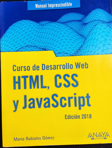 Curso De Desarrollo Web Html, Css Y Javascritp