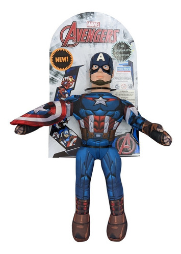 Muñeco Soft - Capitán América - New Toys - Original! 