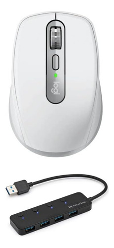 Mouse Logitech Mx Inalambrico Con Knox 4p/blanco