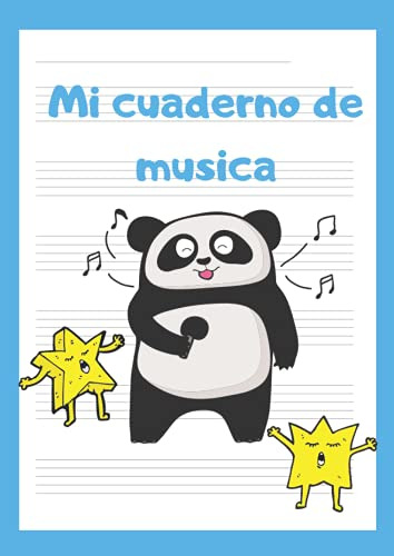 Cuaderno De Musica Para Niños: Cuaderno De Pentagramas Pauta