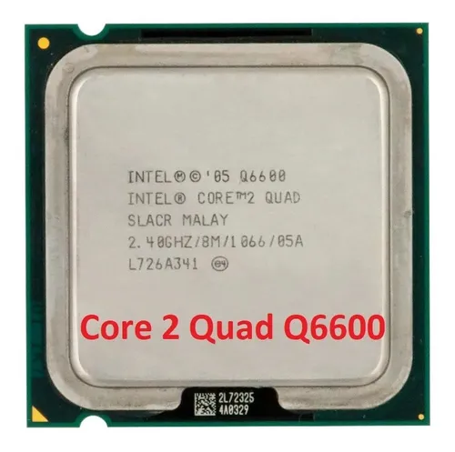 Cpu Processador Core 2 Quad Q6600 2.40ghz 8mb 1066 Lga 775