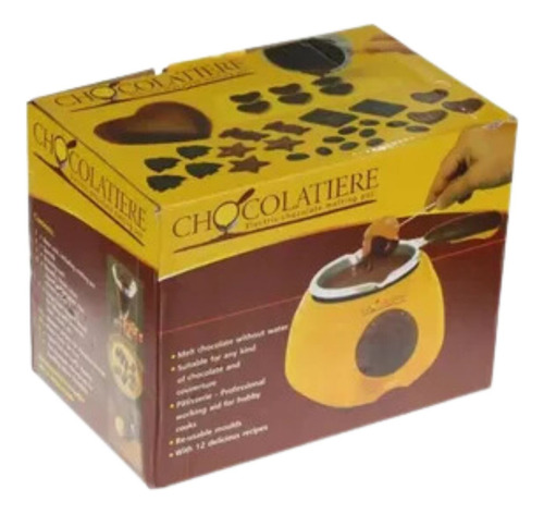 Maquina Olla Funde Derrite Chocolate + Accesorios Postres