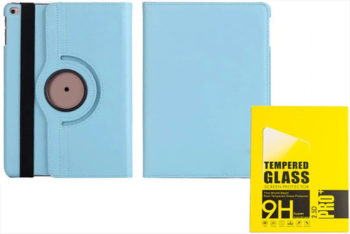 Funda + Mica Resistente Para iPad 5 6 Air 9.7 Giratoria Case