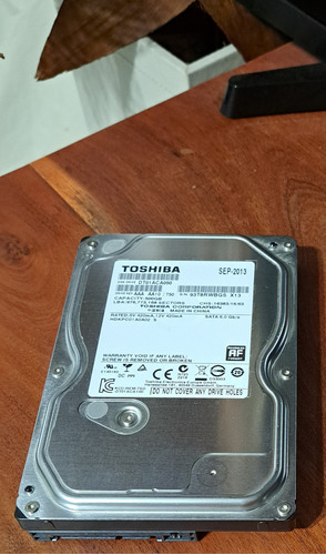 Disco Duro Toshiba 500gb Sata 6.0 Gb/s