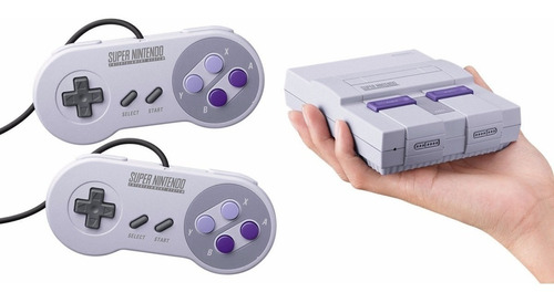 Nintendo Super Nes Standard Color Gris Snes Mini (Reacondicionado)