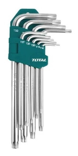 Set 9 Llaves Torx Total Cromo Vanadio Tht106391 Industrial