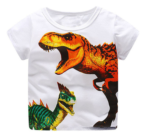 G Kids Clothes - Camiseta Con Estampado De Dinosaurios