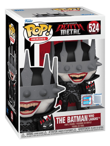 Funko Pop! Heroes Batman Who Laughs Death Metal #524 N Y C C