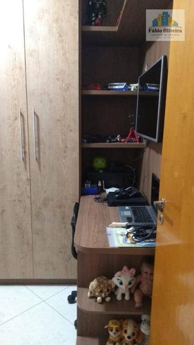 Imagem 20 de 24 de Cobertura Com 2 Dormitórios À Venda, 50 M² Por R$ 325.000,00 - Vila Helena - Santo André/sp - Co0162