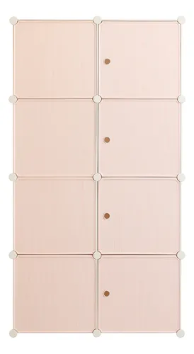 comprar Mueble Multifuncion De 8 Modulos Con Perchero - Ropero