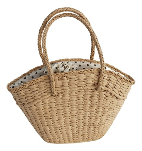 Bolsa De Mimbre De Playa Para Mujer, Bolsa De Paja Supergran