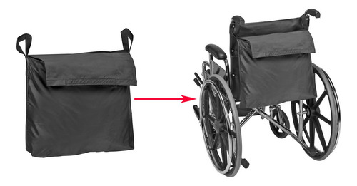 La Mochila Para Silla De Ruedas Proporciona Un Área De Almac
