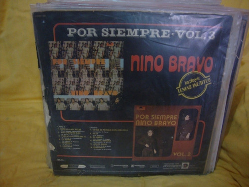 Vinilo Nino Bravo Por Siempre Volumen 3 M4