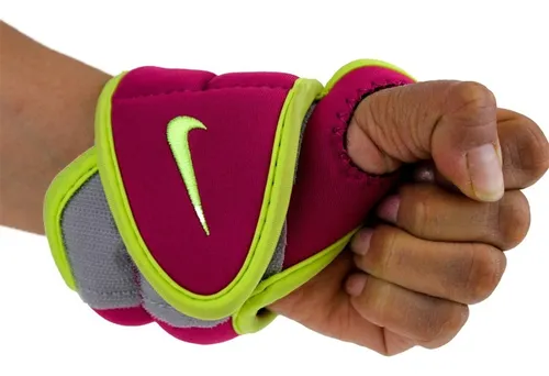Polaina Para Mu ecas Nike .45 Kg Color Rosa Amaril