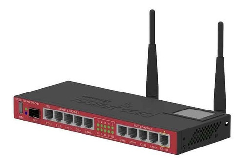 Imagen 1 de 1 de Router Mikrotik Routerboard Rb2011uias-2hnd-in 128mb