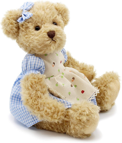 Oitscute - Juego De 2 Ositos De Peluche , Color Azul 28cm