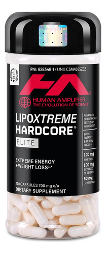 Bajar De Peso Lipoxtreme Hardcore® Quemador Grasa Fat Burn