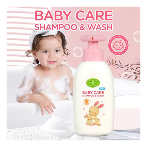 Shampoo Y Gel-cuidado Del Bebé/limpia Y Nutre Piel Y Cabello