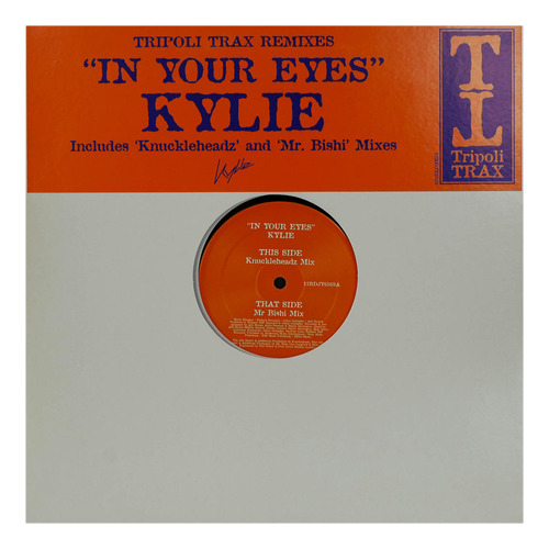 Kylie Minogue - In Your Eyes (tripoli Trax Remixes) |12  Max
