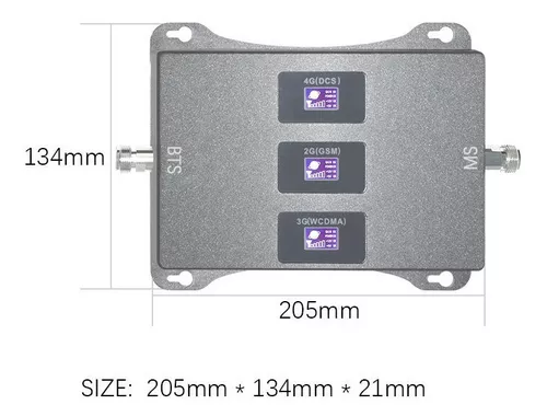 Amplificador Señal Celular Movistar Movilnet 2g 3g 4g Repeti