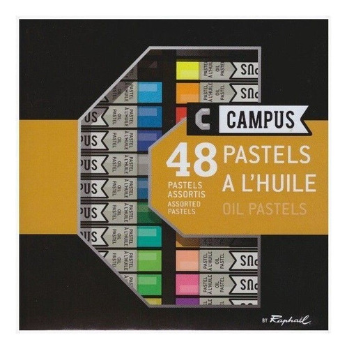 Pasteles Al Oleo Raphael Campus X 48 Colores