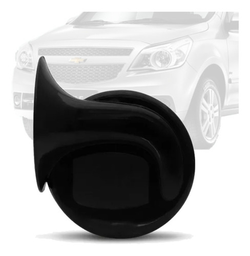 Imagem 1 de 3 de Buzina Caracol Universal 2t 12v Gm Agile