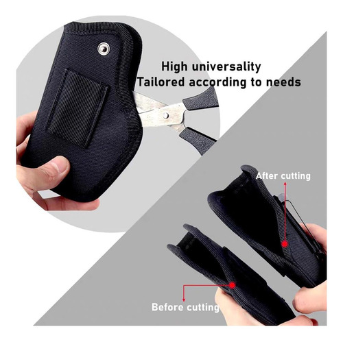 Holla De Pistola Eintly, Holla Universal De Velcro De 9 Mm Y