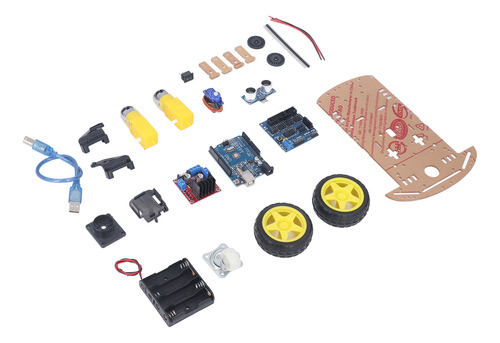 Kit Programable De Coche Inteligente, Chasis De Robot, Desar