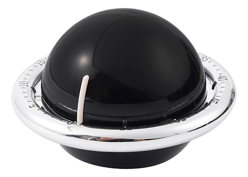 Temporizador De Cuerda Negro Negro De 60 Minutos Con Forma D