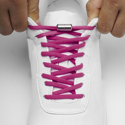 2 Cordones Elásticos Flexibles Para Zapatos - 1 2 Piezas
