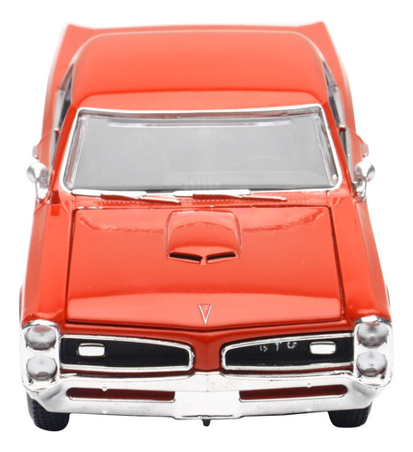 Nuevo Ray 71853a 1966 Pontiac Gto Rojo 1/25 Diecast Modelo C