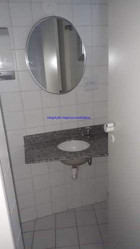 Imagem 9 de 10 de Conjunto Comercial 48m², 02 Salas, 01 Banheiro E 01 Vaga Na Garagem. Condomínio Com Recepção E Segurança 24hrs. Excelente Localização - 22020905 - 70549660