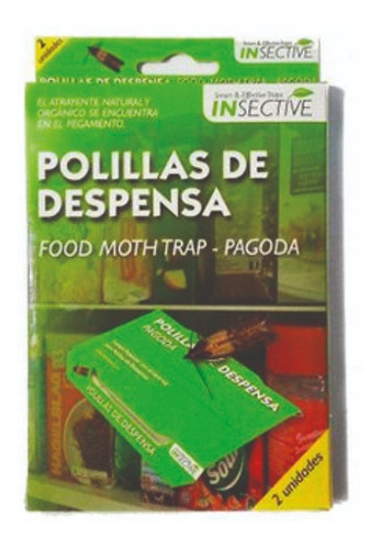  Insective - Trampas Para Polillas De  Despensa 2 Unidades