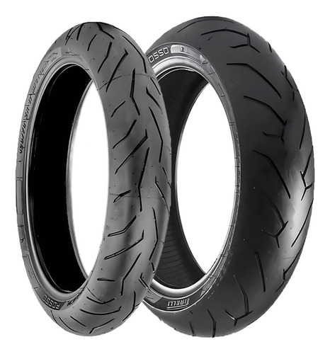 Par Pneu Mt 03 120-70-17 + 160-60-17 Diablo Rosso 2 Pirelli