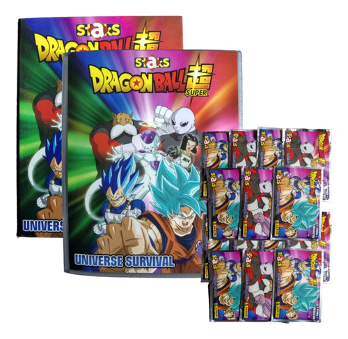 Coleccionador De Stacks Dragon Ball Super + 2 Sobres Panini