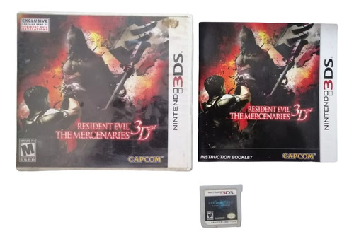 Resident Evil The Mercenaries 3d Nintendo 3ds  (Reacondicionado)