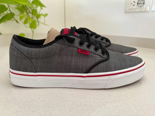 Zapatillas Vans Modelo Atwood Textile Black Chili