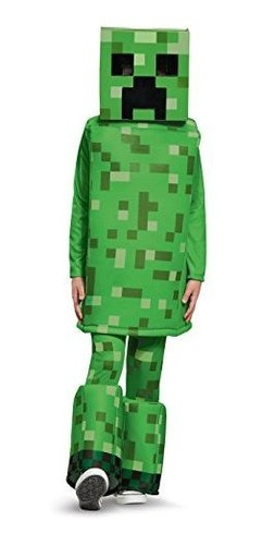 Creeper Prestige Minecraft Traje Verde Medio 7 8