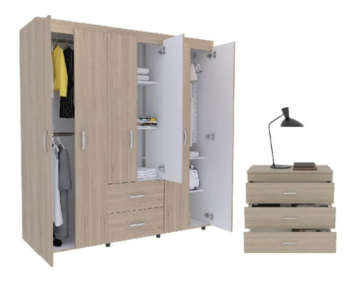 Combo Para Habitación Cordata Incluye Closet Y Organizador